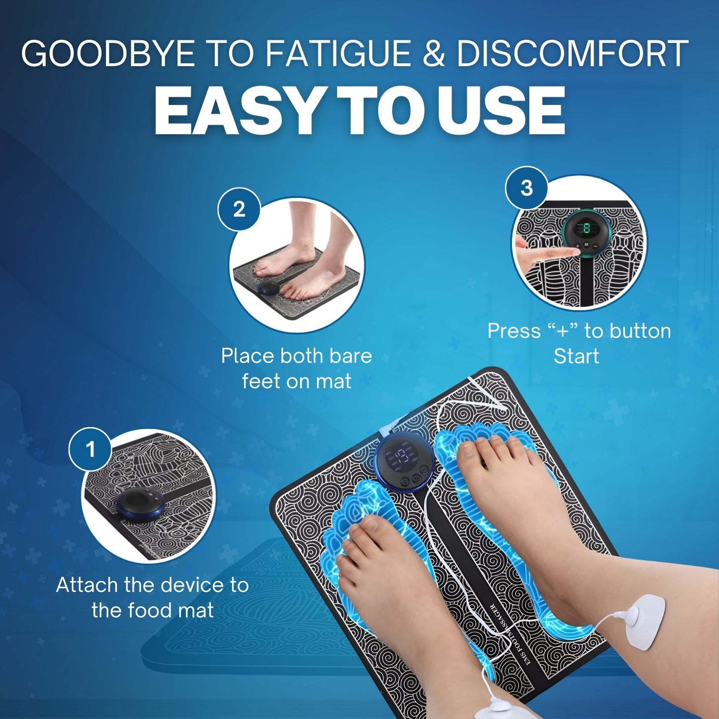 SoothePulse™ Foot Therapy Massager