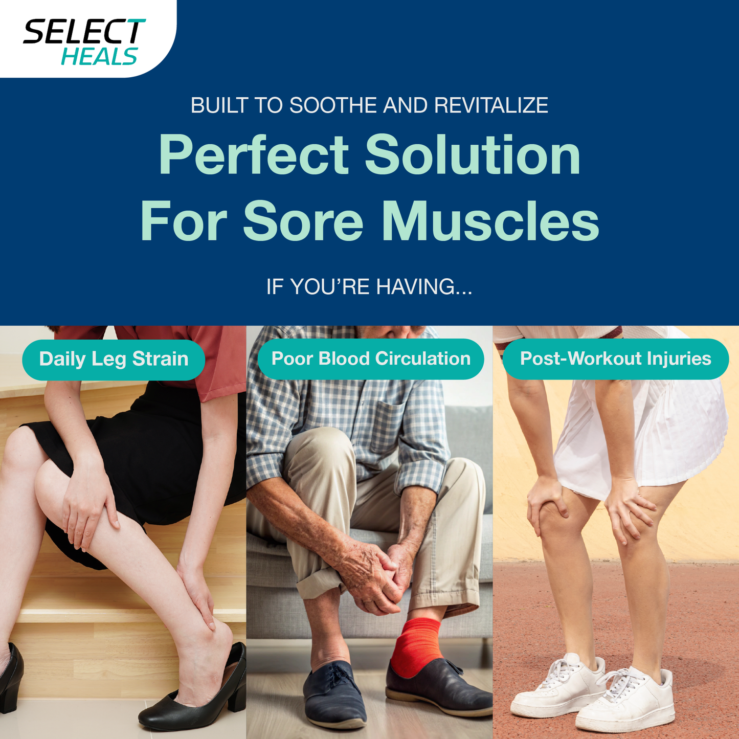 Select Heals LegCare™ Heat Massager