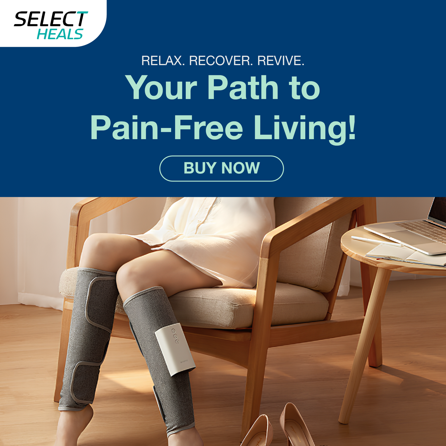 Select Heals LegCare™ Heat Massager